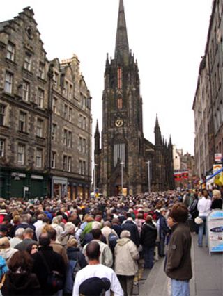The Royal Mile.