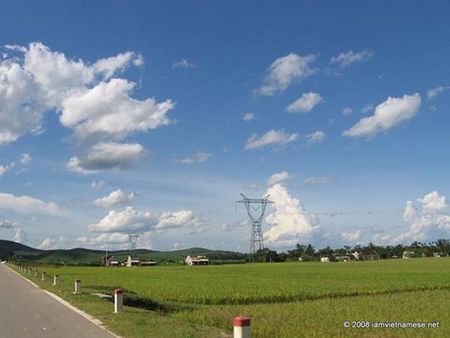 Một đoạn con đường Hồ Chí Minh đi qua
