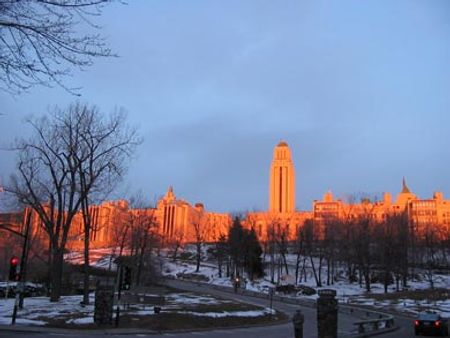 Một góc thành phố Montreal