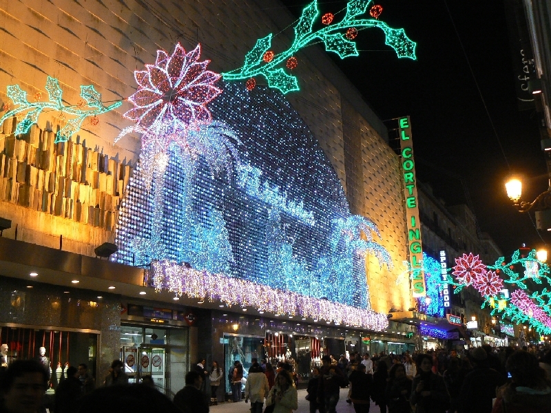 christmas in spain panorama