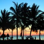 hoàng hôn ở Vịnh Nha Trang