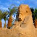 Tượng và những bức phù điêu của Pharaong