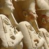 Tượng và những bức phù điêu của Pharaong
