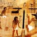 Tượng và những bức phù điêu của Pharaong