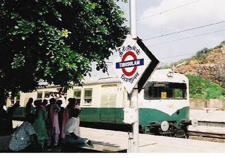 Tuyến xe lửa của vùng Tirusulam