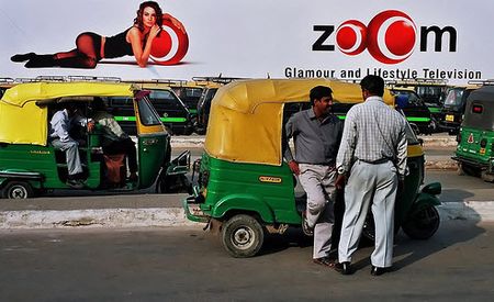 Xích lô máy, phương tiện phổ biến ở Delhi