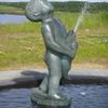 Boy and fish