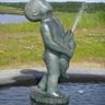 Boy and fish