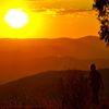 Hoàng hôn ở Canberra.