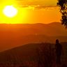 Hoàng hôn ở Canberra.