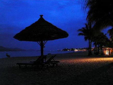 Đêm xuống dần ở Nha Trang