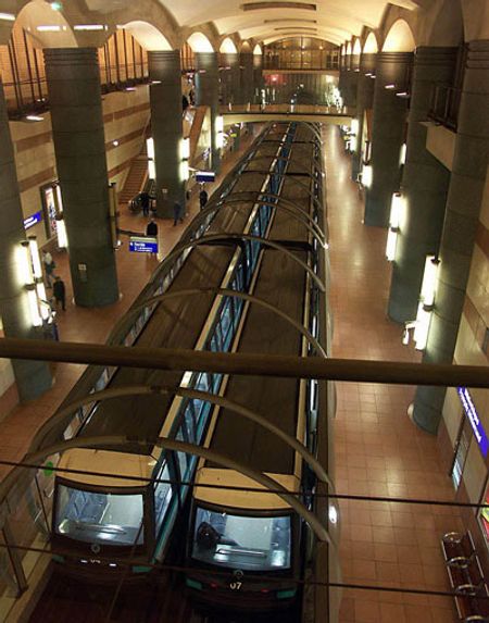 Line 14 là hệ thống hiện đại nhất của Metro Paris