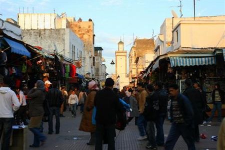 Phố cổ Medina ở Rabat luôn sầm uất kẻ mua người bán