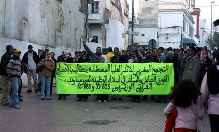 Đoàn người biểu tình chống việc thả bom của Israel trên dải Gaza