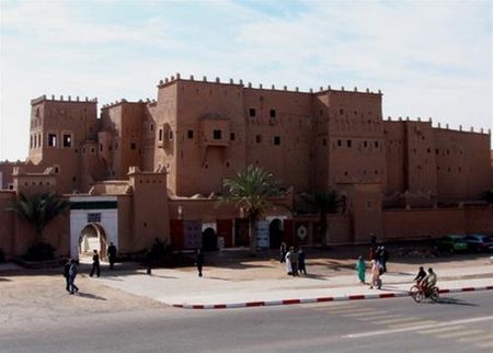Đường phố ở Ouarzazate