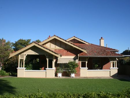 Những ngôi nhà 1 tầng có vườn như thế này rất phổ biến ở Úc