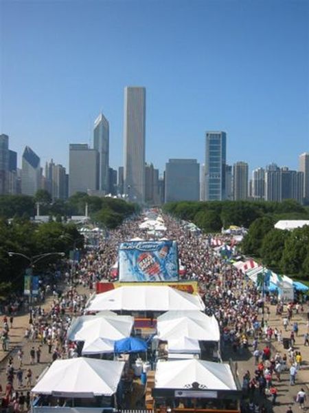 Lễ hội ẩm thực hàng năm Taste of Chicago