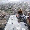 Ban công kính tầng 103  tháp Sears Towers tại Chicago