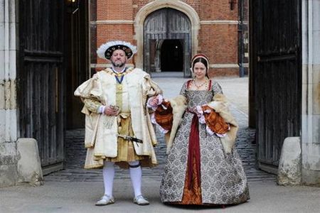 Diễn viên đóng vai Henry VIII và Hoàng hậu