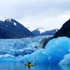 Sông băng ở vịnh Tracy Arm.