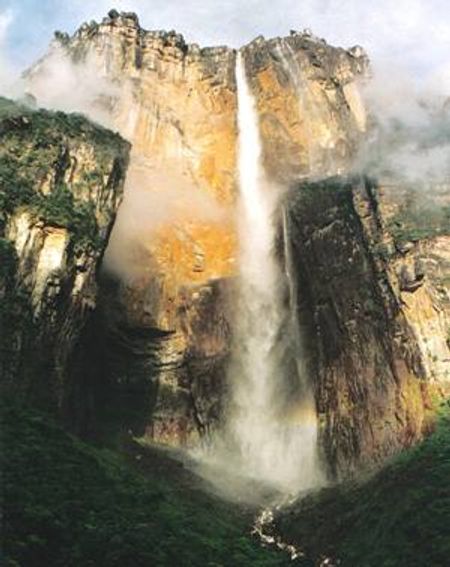 Angel Falls (Venezuela)  thác nước cao nhất thế giới