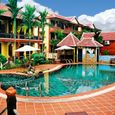 Tổng thể khu vực Hồ bơi - Phố Hội Riverside Resort