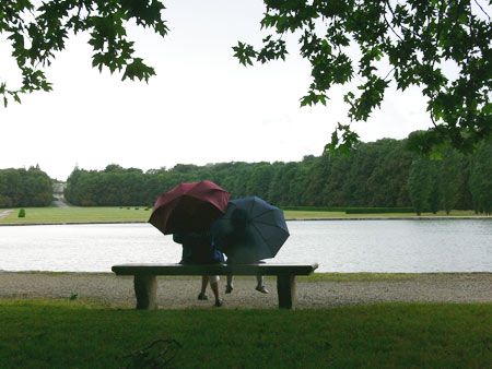 Paris có rất nhiều công viên rộng lớn như vuờn Luxembourg, rừng Boulogne…. Ảnh chụp một chiều mưa rất nhẹ trong công viên Parc des Sceaux.