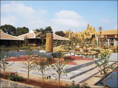 Toàn cảnh làng cà phê Trung Nguyên