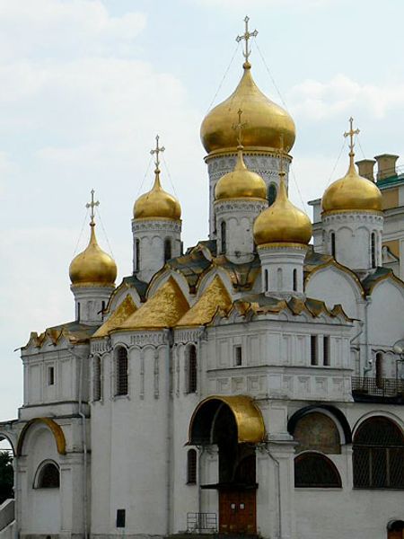 Nhà thờ trong điện Kremlin.