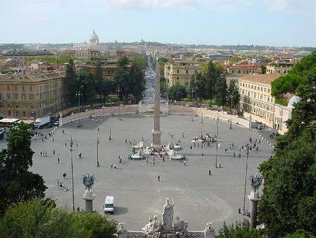Quảng trường Piazza del Popolo - Ảnh: Bestholidayinrome