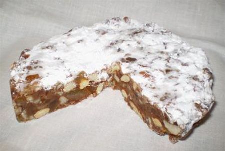 Bánh trái cây Panforte truyền thống - Ảnh: Blogfood