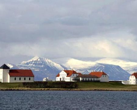 Khu nhà dành cho tổng thống Iceland nằm ở ngoại ô thành phố Reykjavik