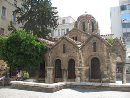Một nhà thờ nhỏ ở Athens