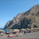 Kinh doanh hoàng hôn ở Santorini