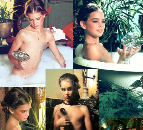 Nudes brooke shields young How did