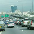 Kẹt xe giữa Bangkok