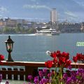 Cảnh đẹp bên hồ Geneva