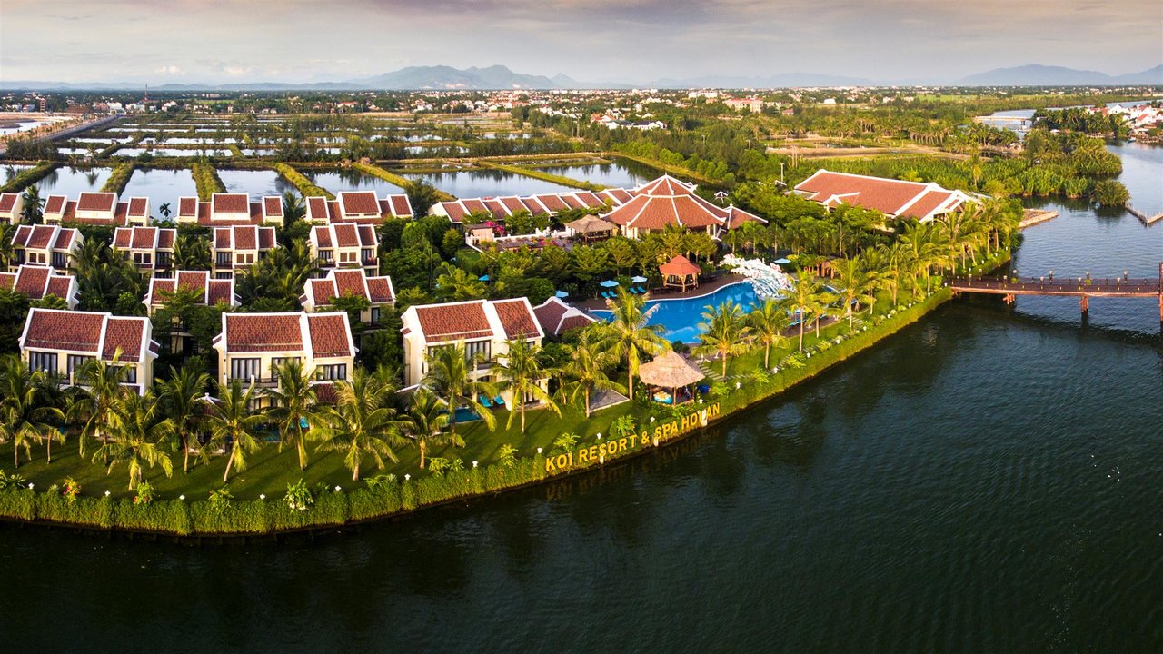 resort Hội An view sông Hoài