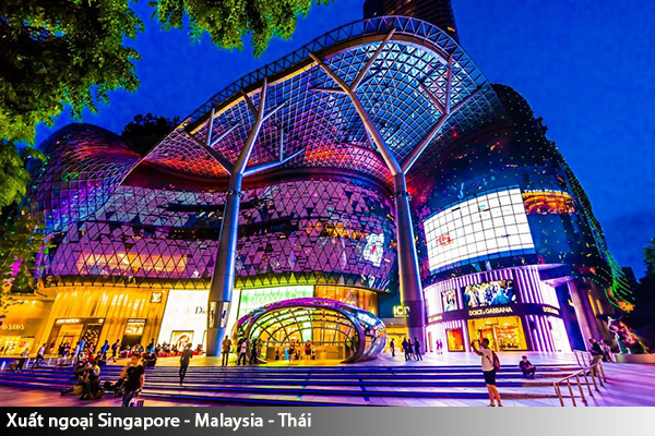 Xuất ngoại Sing, Thái, Malay - Shopping thoải mái